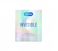 Презервативы Durex Invisible №3 (ультратонкие):uz:Prezervativlar Durex Invisible №3 (ultra yupqa)