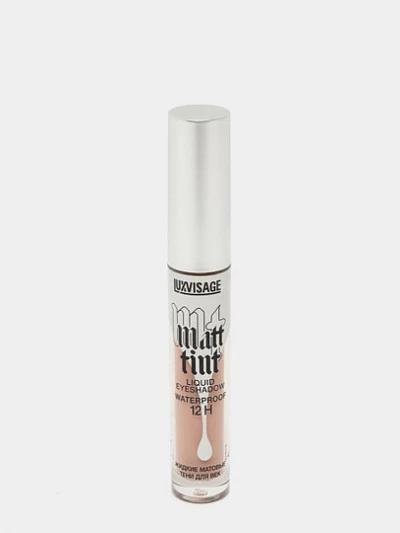 Тени для век LUXVISAGE Matt tint, жидкие, матовые, водостойкие, тон 102