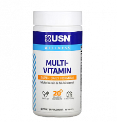 USN North America, Inc., мультивитамины для ежедневного применения, 60 таблеток:uz:USN North America, Inc., Daily Multivitamin, 60 Tabletka