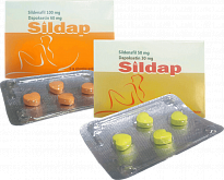 SILDAP tabletkalari 60mg 100mg/60mg N4