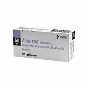 ASENTRA tabletkalari 50mg N28