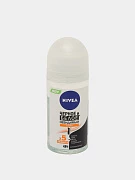 Ролик для женщин Nivea Extra Чёрное и белое, 50 мл