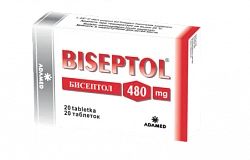 BISEPTOL tabletkalari 480mg N20