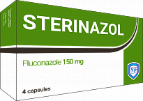 STERINAZOL kapsulalar  150mg N4